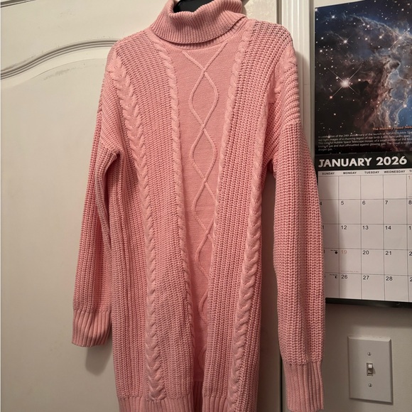 Pinkblush Dresses & Skirts - Pinkblush Soft Pink Turtleneck Sweater